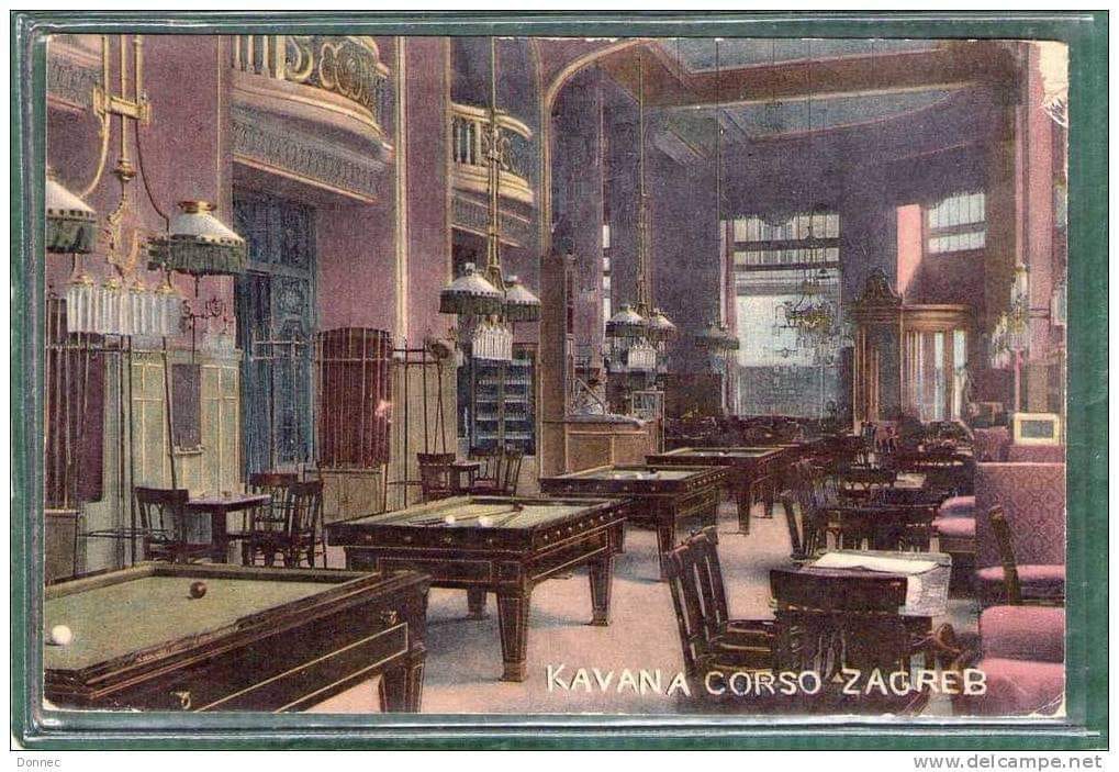 Kavana Corso na uglu Gundulićeve i Ilice, povijesni interijer